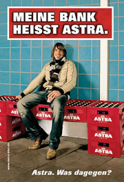 Meine Bank heisst Astra.